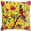 Paoletti Riva Paoletti Paradise Piazza Cuscino - Nero - Multicolore, Cotone, Yellow, 50 x 50 cm