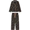 Women'secret Pijama Masculino de Manga Larga Colección Halloween Pigiama, Standard Nero, XS Donna