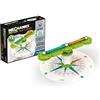 Geomag - Mechanics Motion Magnetic Compass - Gioco Educativo e Creativo per Bambini - Costruzioni Magnetiche, Bussola con Blocchi Magnetici - Confezione da 35 Pezzi