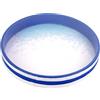 WodGod Tamburo oceano da 25,4 cm con perline brillanti notturne integrate, strumento musicale, percussione, tamburo per meditazione e relax, blu