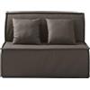 EVERGREENWEB MATERASSI & BEDS EVERGREENWEB Divano Letto 2 Posti con Materasso Piazza e Mezzo 120x190 Ortopedico Prontoletto RICHIUDIBILE con Rivestimento SFODERABILE Lavabile Coppia Cuscini SUPERSOFT Abbinati, Grigio Scuro, ELLEN