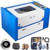 Sihao 50W Macchina per incisione laser CO₂ incisore laser taglio laser engraver laser cutter precisione 300x 500mm Port USB RDWorks Software 220v Europlug incisore legno plastica pelle tessuti acrilico ecc