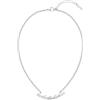 Lacoste Collana da Donna Collezione CROCODILE in Acciaio Inossidabile con Charms a Forma di Coccodrillo - 2040512