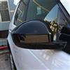 DIYUCAR Copertura per specchietto retrovisore laterale per LR Discovery Sport 2015-2019, nero lucido, per Jaguar F-Pace X761 2016-2019