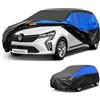 GUNHYI Telo Copriauto Impermeabile e Traspirante,Telo Copri Auto per Renault Clio (2001-2025), Nero Blu Telone per Auto da Garage Completo per la Protezione Dalla Pioggia e Dalla Polvere.