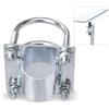Bingfu Adattatore Tubi per Antenna S*tar*link - Robusto Kit Staffa con Morsetto a U per Antenna Parabolica TV Esterna, Lora, Albero dell'antenna WiFi, Set di Montaggio Universale
