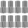 eMagTech 8X M8 Acciaio Inox Tubo Dado Connettore Dado Compatibile con Shimano SM-BH59 SM-BH90 Argento