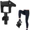 Ysislybin Trainer per Tibiale, Dispositivo per Leg Extension per Leg Curl per Palestra Allenamento All'aperto e Vacanze Dispositivo per Fitness Pressa per Gambe con Morsetto per Bilanciere (Nero, 50mm)