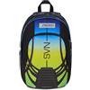 Seven Zaino Scuola Dual Nuanced, Blu Giallo, Doppio Scomparto Da 31 Litri Di Capacità, Con Tasca Per PC, Tasca Per Borraccia e Tasca Con Organizer, Scuole Medie e Superiori, Per Ragazzo