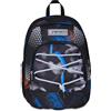 Seven Zaino Scuola Ergonomico Dual Plus, Nero Blu, Doppio Scomparto Da 31 L, Con Tasca Per Borraccia, Tasca Con Organizer e Nastro Torace, Zaino Scuola Media e Superiore, Zaino Ragazzo