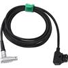 HangTon D-tap - Cavo di alimentazione intrecciato femmina a 6 pin per fotocamera epica rossa scarlet DSMC2