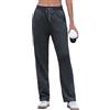 Uniexcosm Pantalone Running Donna Pantaloni Sportivi da Donna Pantaloni Donna Elegant Pantalone Running Donna Grigio Scuro S