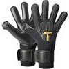 T1TAN Rebel 2.0 Black-Out Junior (FP) - Guanti da portiere per bambini - guanti da portiere di calcio - con protezione per le dita - taglia 5