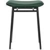 OUTLET CALLIGARIS Calligaris, sgabello fisso Fifties. Struttura mt. NERO OPACO Sedile BOSCO