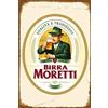 Mr.sign Birra Moretti Italian Italy Beer Targa in Metallo Targhe Cartello Retro Decorazione della Parete per Negozio Garage Casa Giardino Bar Caffetteria Ristorante Hotel