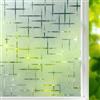 DARUITE Pellicola Per Vetri Finestre con modello di Stella Crociata, 30x100 cm, Elettrostatica e con Protezione UV Pellicola Privacy Finestre, Ideale per Ufficio o Soggiorno