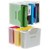 IRIS USA Iris Ohyama Desktop File Box, Bianco, S