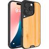 Mous Cover per iPhone 16 Pro Case MagSafe Compatibile - Limitless 6.0 - Bambù - Custodia Protettiva Antishock