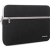 DOMISO Custodia Protettiva per Computer Portatile da 14-15 Pollici, Borsa PC Antiacqua e Antigraffio per MacBook Air 15 M2/M3/M4 e Surface Laptop 15 (Copilot+ PC), Nero