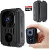 NFMAXONE Mini telecamera spia nascosta con immagini Full HD, visione notturna e rilevamento del movimento - Funziona senza Wi-Fi, include MicroSD da 32 GB, per parcheggi e luoghi senza Internet