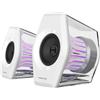 Edifier G2000 Pro Casse Gaming 2.0 RGB da 32W RMS / 64W Picco, Sincronizzazione Luci TempoFlow™ a 270°, Suono Surround Virtuale 7.1 - Bluetooth 5.4 / USB-C/AUX per PC, PS5 (Bianco)