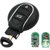 onetop1 3 Pulsanti Telecomando Intelligente per Auto 434MHz 868Mhz ID49 per BMW Mini Cooper Countryman Clubman F-Series F55 F56 2015-2018 (433MHz)
