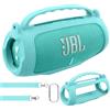co2CREA Custodia in silicone per JBL Charge 5 Speaker Bluetooth Portatile（Altoparlante non incluso）