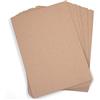 House of Card & Paper Cartoncino kraft marrone, formato A2, 280 g/m², confezione da 50 fogli