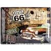 Nostalgic-Art Targa Vintage Route 66 - Road Trip - Idea Regalo per Amanti della Route 66, in Metallo, Design Retro per Decorazione, 30 x 40 cm