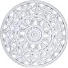 DKD Home Decor Decorazione da parete, standard