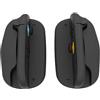 Generico Controller mouse da gioco 2PC Mini mouse ergonomico portatile Sinistra+Destra Supporto per controller Custodia per Switch 2 per J-Con - Presa magnetica potenziata (Nero)