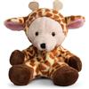 Living Nature LITTLE Play Giraffa Peluche - Collezione Animali Safari per Bambini, Giocattolo Morbido e Coccoloso