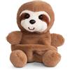 Living Nature LITTLE Living Nature Snugglies Bradipo Peluche - Collezione Animali Safari per Bambini, Giocattolo Morbido e Coccoloso