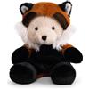 Living Nature LITTLE Play Panda Rosso Peluche - Collezione Animali Safari per Bambini, Giocattolo Morbido e Coccoloso