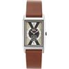 Perseo Orologio Infrangibile 2114.02 Movimento Ronda - Orologio Unisex Adulto - Cinturino in Pelle - Automatico Svizzero - Zaffiro Sintetico