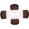 Didiseaon 4 Pz Pennello Per Cipria Piatto Semicircolare a Scaglie Quadrate Pennello Per Fard Mini Pennello Per Trucco 4 Pezzi (manico Nero Castani) Pennelli Per Fard Quadrato Bianca