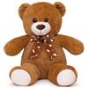 SNOWOLF orsacchiotto peluche Morbido simpatico orso bambola giocattolo animale regalo per i bambini ragazzi ragazze compleanno Natale San Valentino (40m, marrone scuro)