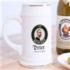Wanapix | Boccale da Birra Personalizzato | Boccale Tedesco in Ceramica | 580 ml | Lavabile in Lavastoviglie | Regalo Originale | German