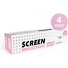Screen Pharma S Test Rapido Che Rileva Tramite Urina L'ormone Lh Individuando Il Periodo Di Ovulazione 4 Pezzi Screen Mamma Test