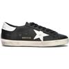 GOLDEN GOOSE SUPER-STAR CLASSIC Sneaker uomo nera in pelle