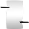 MAGIS specchio da parete MORPHED MIRROR con mensola - AC580
