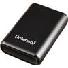Intenso Power Bank A10000, Caricabatterie portatile power delivery, (10000mAh, adetto per smartphones tablets è altri), anthracite