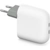 Google Caricatore rapido Pixel Flex Dual Port 67 W USB-C - Caricatore per smartphone Pixel a ricarica rapida - Compatibile con i prodotti Google e altri dispositivi USB-C (Made by Google)