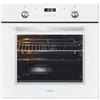 Exquisit Forno da incasso EBE76-9-H-020, bianco, elettrodomestico da incasso touch, classe energetica A, timer, barbecue, forno da incasso senza piano cottura, 60 cm