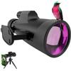 DOCANIO Lente monoculare 10-30x, zoom monoculare ED, 50 mm, oculare BAK4 HD IPX7, impermeabile, con adattatore per smartphone e tripod per concerti, partite di calcio (binocolo monoculare grande)