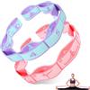 CIATBYYJ 2 fasce elastiche per yoga, fascia elastica per ginnastica, fascia elastica con 8 anelli, cintura elastica per il fitness, per la danza pilates
