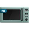 Cecotec Forno a Microonde con Grill Da 20 Litri Proclean 5110 Green. 700 W In 6 Livelli E Griglia Da 800 W, Modalità Scongelamento, Segnale Fine Cottura, Lampada Interna, Timer 30 Minuti, Design