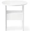 OUTLET CALLIGARIS Calligaris, comodino Tau. Struttura laccato BIANCO OTTICO OPACO Cassetto BIANCO OTTICO OPACO. H: 52.5 W: 50 D: 50 cm