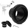 Astromania t-ring e M42 a 3,2 cm adattatore telescopio (t-mount) per 42 mm pentax-k fotocamere