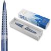Parker Jotter Penna a sfera | Edizione speciale | Seoul Blue con puntale cromato | Punta media | Inchiostro blu | Confezione regalo